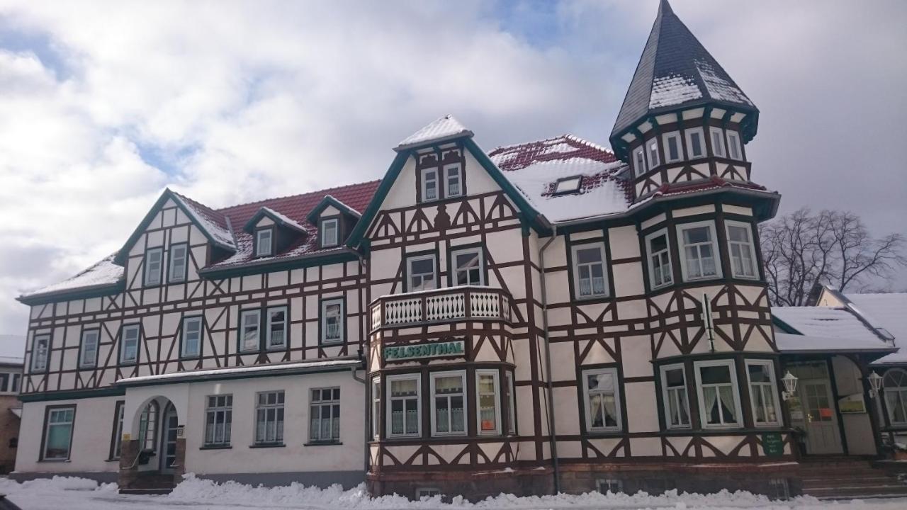Gaststätte und Pension Felsenthal Tabarz/Thüringer Wald Exterior foto